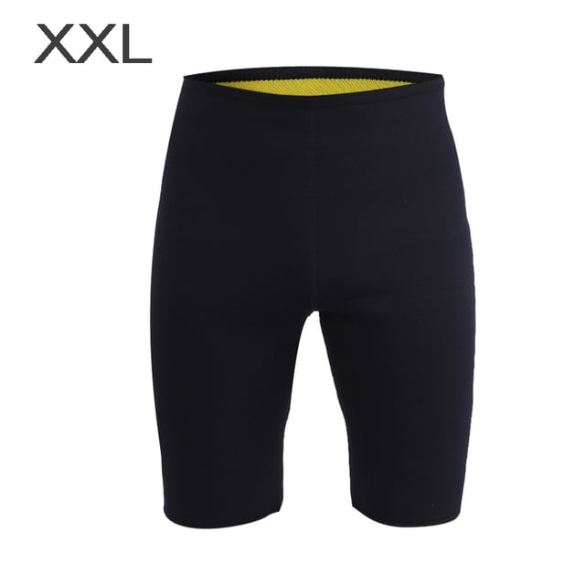 Adelgazante Body Shaper Stretch Shorts Neopreno Fitness Runnning Bragas unisex (XXL)