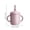 Hot Pink, variant on Linnome Silicone Straw Cup Spill Proof Training Drinking Cup Heat Resistant for Toddlers Easy Clean Durable Dishwasher Safe