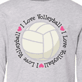 thumbnail image 4 of Inktastic Volleyball Gifts for Girls Long Sleeve Youth T-Shirt, 4 of 5