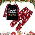 thumbnail image 1 of Pavied Pyjamas de Noël pour Famille, Ensembles de Pyjama, Pull Imprimé de Noël Col Rond pour Enfants, Pyjamas de Noël Assortis, Pyjamas de Noël, Ensembles de Pyjama Mignons, Blanc 7T, 1 of 3