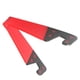 thumbnail image 5 of Cateissary Soporte de escritorio para teléfono en forma de V portátil, soporte plegable ajustable para tableta móvil, soporte de tamaño de bolsillo para Teléfono y Comunicación Rojo, 5 of 5