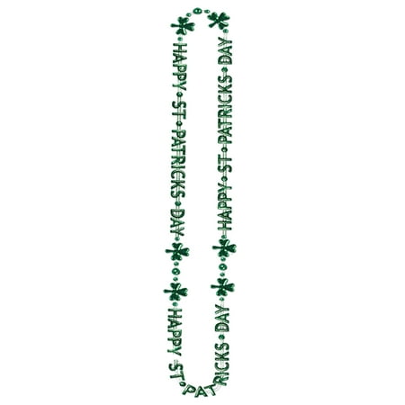 St. Patrick's Day Beads Adult Halloween Accessory
