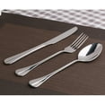 thumbnail image 2 of 3-Piece Flatware Set Silver 18/10 Stainless Steel Tableware Set Silver Cutlery Set Silverware Dinner Utensils (Fork Spoon Knife) (Chrome Finish), 2 of 5