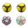 thumbnail image 2 of Wosthever Balón de fútbol PU tamaño 4: promueve el trabajo en equipo y la diversión en el entrenamiento de fútbol Entrenamiento de fútbol Deportes y aire libre Amarillo Numero 5, 2 of 6