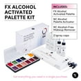 thumbnail image 3 of Narrative Cosmetics FX Alcohol-Activated Palette, Activator, and Remover Kit, Professional SFX Makeup Set Multicolor, 3 of 9