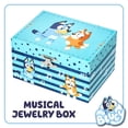 thumbnail image 3 of Mini Treasures Bluey Joyero para niñas – Joyero musical con figura giratoria, juguetes Bluey para niños de 3 a 5 años – Reproduce canción temática Bluey – 6 x 4.7 x 3.5 pulgadas, 3 of 5