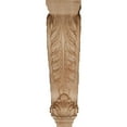 thumbnail image 2 of Ekena Millwork 7"W x 8 1/2"D x 26"H Medium Jumbo Acanthus Wood Corbel, Mahogany, 2 of 4