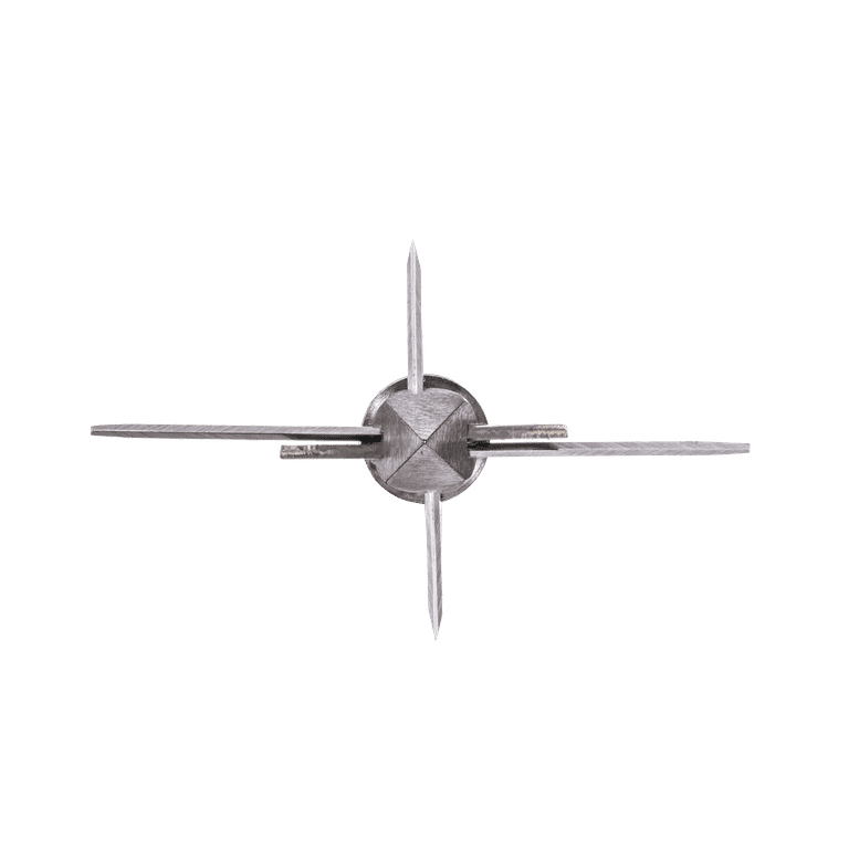 Muzzy Archery Trocar HBX Fixed Blade Broadhead, Stainless