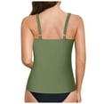 thumbnail image 6 of vigerkar Tankini Tops for Women 2025 Summer Swimwear Top Only Tummy Control Bathing Suit Top No Bottom AG, S, 6 of 9
