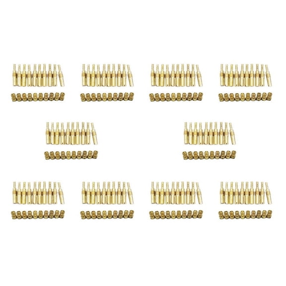 100Pcs Carburetor Main Jet Kit & 100Pcs Slow/Pilot Jet for PWK CVK PWM KSR Motorcycle Carburetor