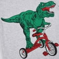thumbnail image 5 of QEFJNO Toddler and Little Boys' Long Sleeve Tee and Pants, Snug Fit 2 Piece Pajama Set, Dinosaur Cotton Sleepwear Kids PJ, 3-8Y, 5 of 12
