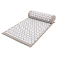 thumbnail image 4 of Sonducket Juego de 3 unidades de cojín de masaje, esterilla de acupresión para Yoga y juego de almohada, masajeador de pies y cuello, almohadilla de Uniforme atlético Gris Sonducket OD000146-04, 4 of 6