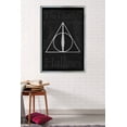 thumbnail image 2 of The Wizarding World: Harry Potter - The Deathly Hallows - Symbol Wall Poster, 22.375" x 34", Framed, 2 of 2
