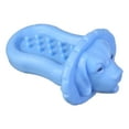 thumbnail image 2 of Dog Licking Mat Puppy Chew Toys Interactive Dog Toy Games Cage Slow Feeder Bowl for Crate Pet Aggressive Chewers Kennel Blue, 2 of 7