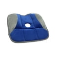 thumbnail image 3 of Cojín de asiento para sentarse durante mucho tiempo, portátil, suave para silla de oficina, cómodo, ergonómico, cojín de sofá, almohadilla de silla Azul, 3 of 10