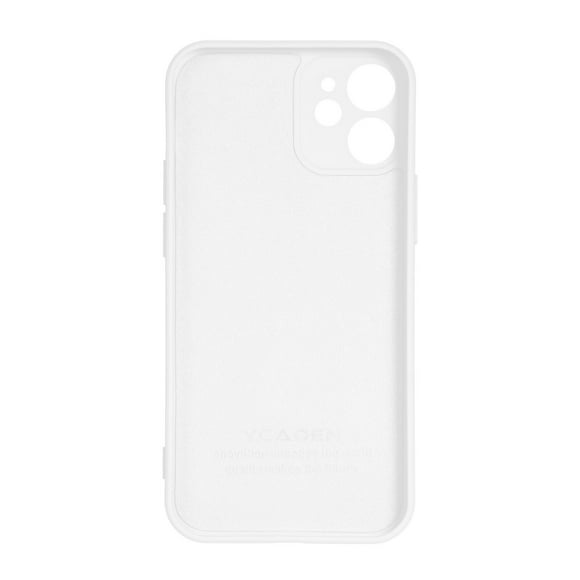 5.4-inch Silicone Phone Case Full Body Protection Shockproof Cover Case with Soft Anti-Scratch Microfiber Cloth Lining Replacement for iPhone 12 mini