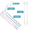 thumbnail image 2 of Juego de 5 unidades de enhebrador Ounissouiy con cordón para pantalones chaquetas ropa, 2 of 6