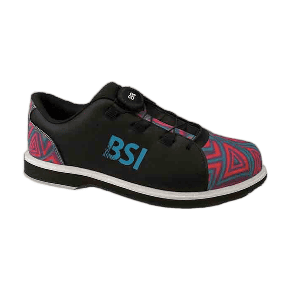 BSI Kaizen Unisex Dial Bowling Shoes Teal/Red/Purple - 5/6.5