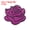Purple, variant on Unique Bargains Rose Embroidered Patch Appliques Flower Sew Iron on Patches Grey