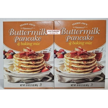 Trader Joe's Buttermilk Pancake & Baking Mix 32oz 907g (2 Boxes)