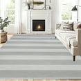 thumbnail image 4 of 3'x5' bathroom carpet non-slip carpet runners area rug fluffy neutral area rug rust area rug, 4 of 10