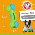 thumbnail image 6 of Arm & Hammer Nubbies Duality Bone Durable Dental Dog Chew Toy, 6 of 10