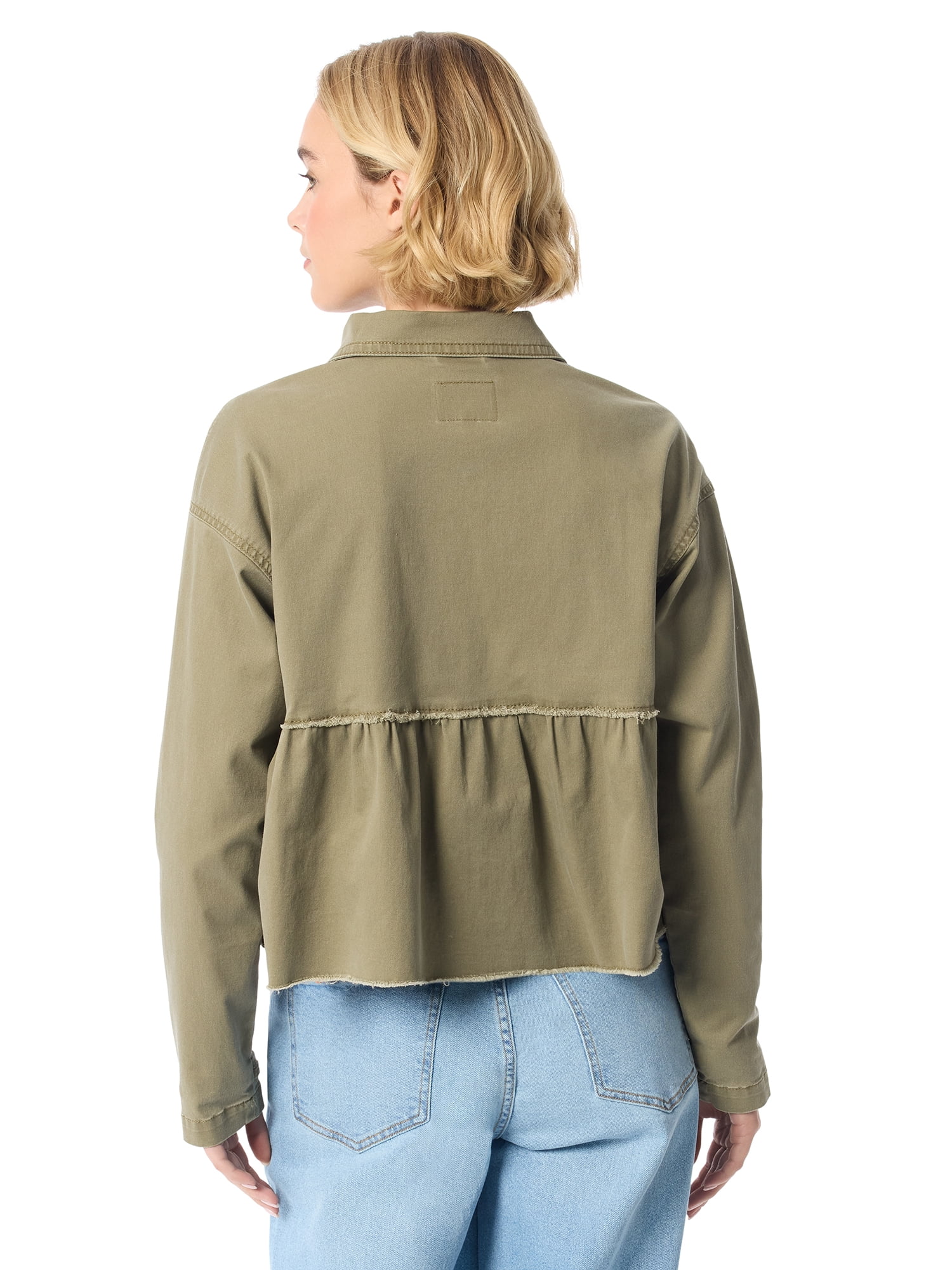 Jessica Simpson Women's and Women's Plus Swing Utility Jacket, Midweight, Sizes XS-4X