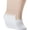 White 6 Pairs, variant on Seamless No Show Socks For Men 6 Pack Liner Thin Cotton Footies M L XL