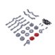 thumbnail image 2 of RC Car Front Middle Rear Axle Housing for 6 Drive Trucks - Model Car Assembly accessories Zulema Caja de eje delantero y trasero RC, 2 of 8
