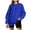 Blue, variant on Diufon Crewneck Sweatshirts Women Oversized Pullover Tops Fall Winter Long Sleeve Sweatshirt Fashion Clothes