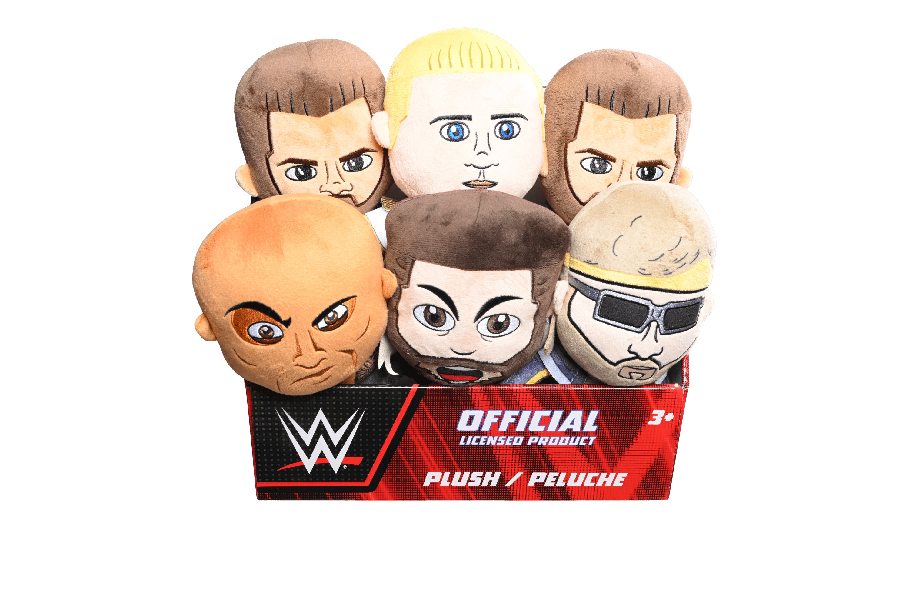 WWE 9" Plush Stone Cold, Stuffed Action Figure, Children Ages 3+