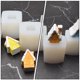 thumbnail image 2 of 4 moldes para velas navideñas con forma de casa de nieve, moldes para hacer velas, moldes para velas perfumadas DIY, 2 of 6