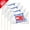 5x8 Single Sided, variant on Anley Double Sided Custom Mini Stick Flag 4X6 IN - Printing Your Own Logo/Design/Words - Customized Handheld Miniature Flags Banners with Rip-Proof Technology & Wooden Pole (1 Dozen)