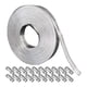 thumbnail image 4 of 1 Juego Abrazadera de Manguera Banda Ajustable de Acero Inoxidable 304 Kit de Abrazaderas con Sujetadores Banda Flexible para Tubos Instalación Fácil sin Herramientas Adecuado para Proyectos, 4 of 8