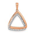 thumbnail image 6 of 14K Rose Gold Diamond Pendant (0.145Cttw), 6 of 6