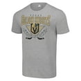 thumbnail image 2 of Men's Starter Heather Gray Vegas Golden Knights Team Logo Graphic T-Shirt, 2 of 3