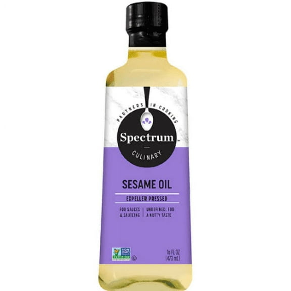 Spectrum Culinary Sesame Oil -- 16 fl oz Pack of 2