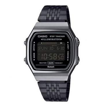 Casio Vintage Digital Smartphone Link Stainless Steel Quartz ABL-100WEGG-1B Unisex Watch