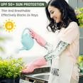 thumbnail image 2 of Gardening Sleeves for Women Farmers Sun Protective UV Cooling Thorn Proof Sleeves to Cover Arms for Garden Sports, 2 of 10