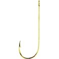 thumbnail image 4 of Eagle Claw Aberdeen Light Wire Non-Offset Hook, Gold, Size 10, 10 Pack, 4 of 4