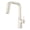 Polished Nickel, variant on Pfister GT529-VRVSDB Verve 1.8 GPM Single Hole Pull Down Kitchen Faucet - Spot Defense