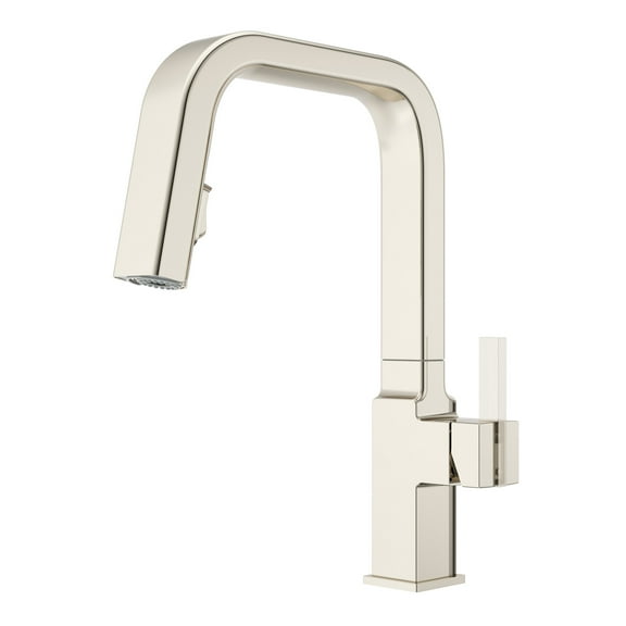 Pfister Gt529-Vrv Verve 1.8 GPM Single Hole Pull Down Kitchen Faucet - Nickel