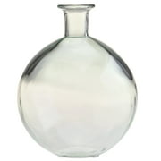 Couronne Globe Glass Vase, G4741, 9.75 Inch Tall, 121.7 Ounce Capacity, Clear