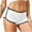 White, variant on Yuzhih Women's Boyshorts Underwear Seamless Boy Shorts Panties Soft Stretch Boxer Briefs