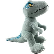 Jurassic World Dominion Blue Velociraptor 10.5" Stuffed Plush Dinosaur