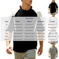 thumbnail image 3 of Mens Oversized Swim Shirt Sun Protection UPF 50+ Rash Gard Quick Dry T-Shirt Size M-4XL Black, 3 of 9