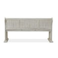 thumbnail image 4 of Magnussen D4436 Bronwyn Bench w/Back in White, 4 of 4
