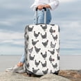 thumbnail image 3 of Lsque Funny Chicken Printed Luggage Cover, Travel Luggage Protector,Scratch and Dirt Resistant, Fits 18-32 Inch Luggage -, 3 of 9