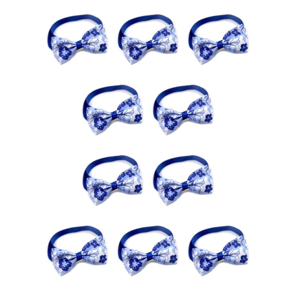 Collares para Perros Pajaritas Greeniant Flor Azul Type1 NO1