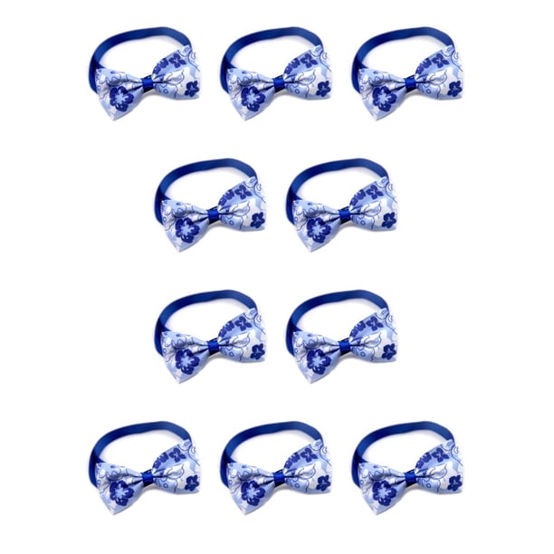 Collares para Perros Pajaritas Greeniant Flor Azul Type1 NO1